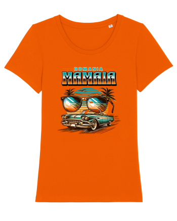 Romania Mamaia - Un tricou de vara, de plaja, de party Bright Orange
