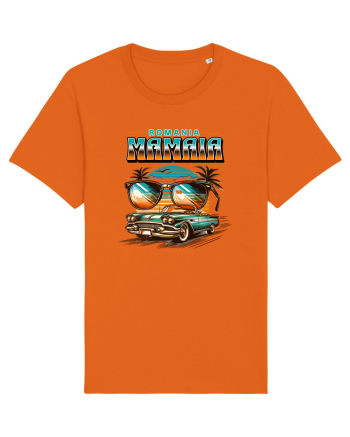 Romania Mamaia - Un tricou de vara, de plaja, de party Bright Orange