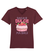 Pentru pofticiosi si mancaciosi - daca e dulce, ma bag! Tricou mânecă scurtă guler V Bărbat Presenter