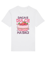 Pentru pofticiosi si mancaciosi - daca e dulce, ma bag! Tricou mânecă scurtă Unisex Rocker