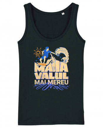 Pentru surferi, de vara. Ma ia valul mai mereu Black