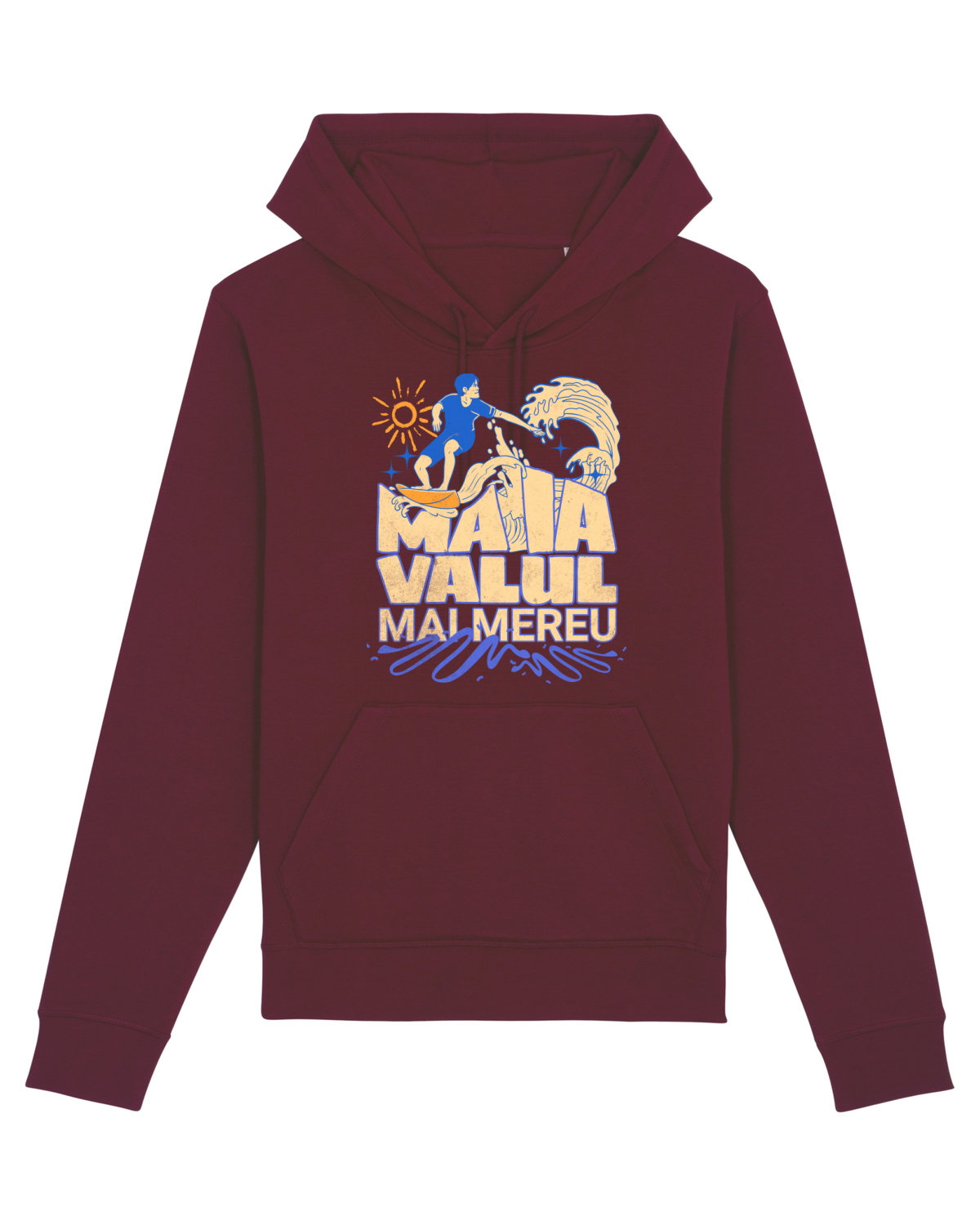 Hanorac Unisex Drummer Burgundy