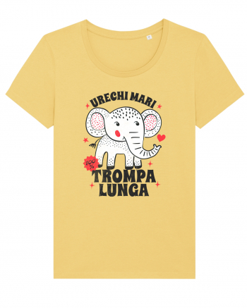 Tricou cu elefant - urechi mari, trompa lunga Jojoba