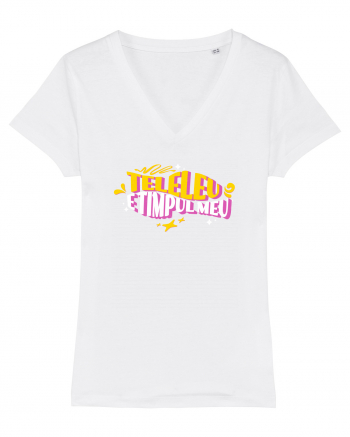 Teleleu, e timpul meu - design de vara, de concediu, relaxare White
