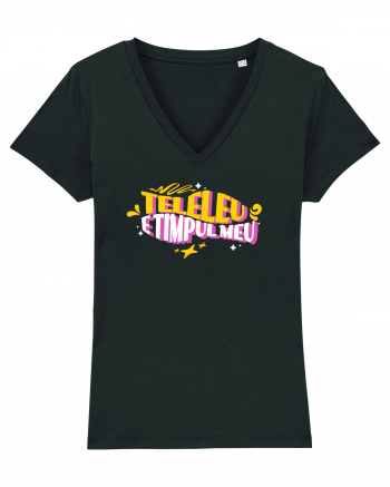 Teleleu, e timpul meu - design de vara, de concediu, relaxare Black