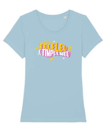 Teleleu, e timpul meu - design de vara, de concediu, relaxare Sky Blue