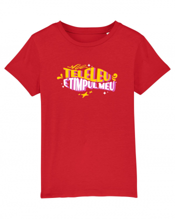 Teleleu, e timpul meu - design de vara, de concediu, relaxare Red