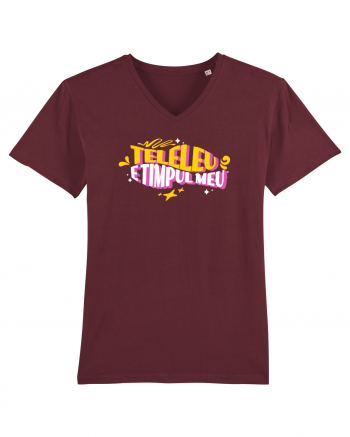 Teleleu, e timpul meu - design de vara, de concediu, relaxare Burgundy