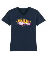 Teleleu, e timpul meu - design de vara, de concediu, relaxare Tricou mânecă scurtă guler V Bărbat Presenter