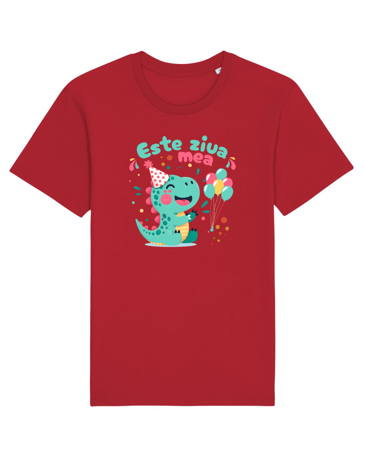 Tricou mânecă scurtă Unisex Rocker Red