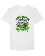 Viata riscanta de crocodil - un design de vara, de piscina, de plaja Tricou mânecă scurtă guler larg Bărbat Skater