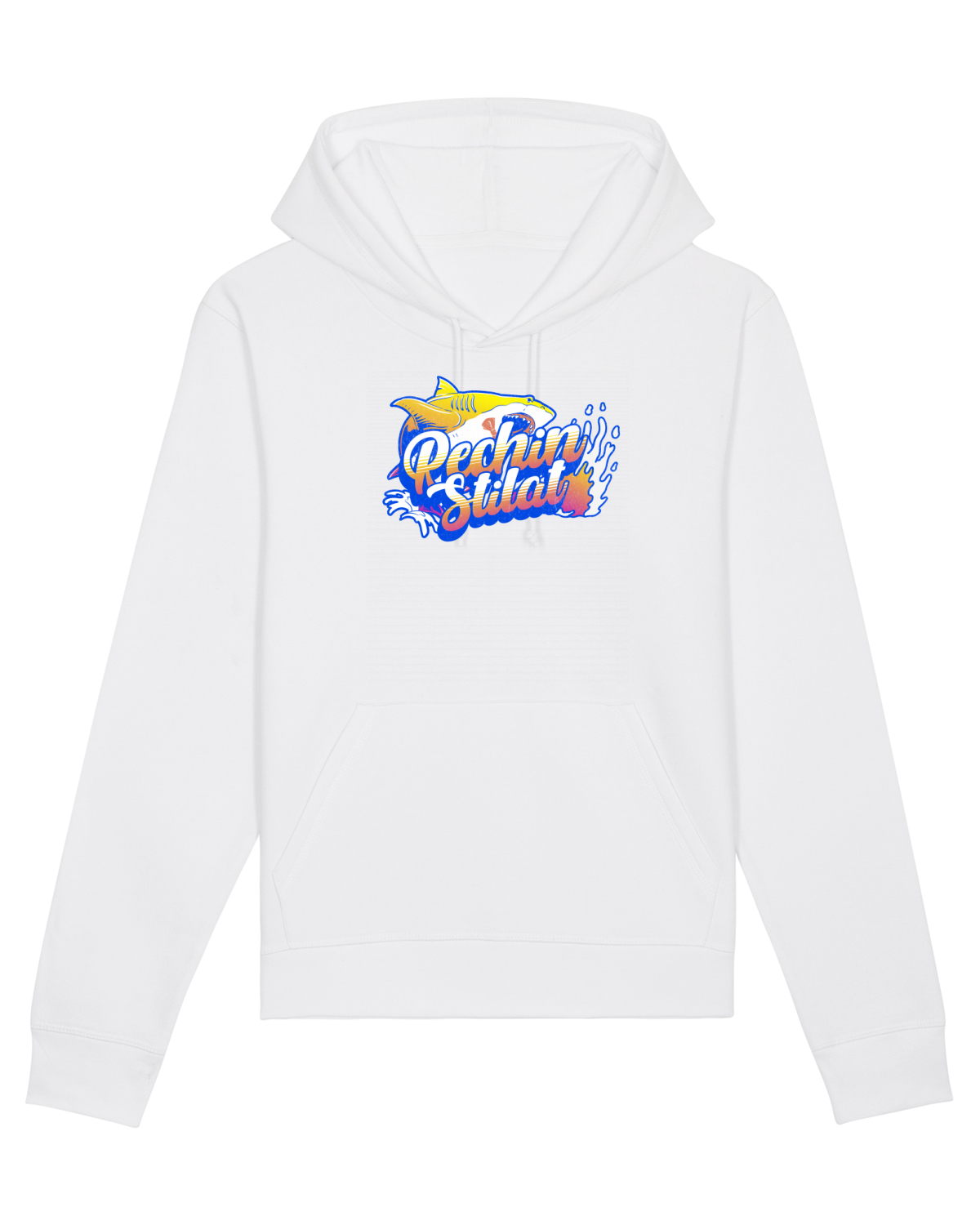 Hanorac Unisex Drummer White