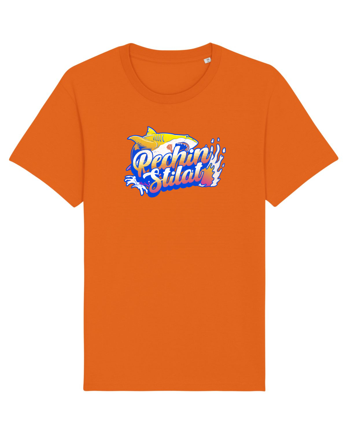 Tricou mânecă scurtă Unisex Rocker Bright Orange