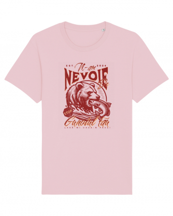 Design cu ursi - n-am nevoie de gunoiul tau, lasa-mi casa-n pace! Cotton Pink