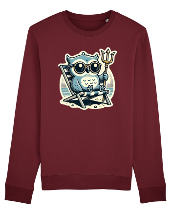 Pampsy pe plaja, ca un rege pe tron Burgundy
