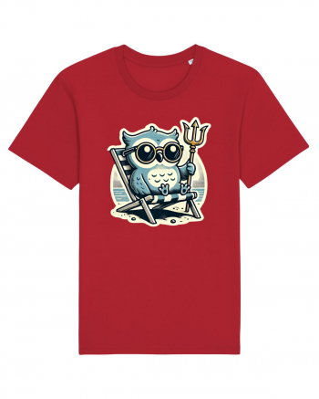 Pampsy pe plaja, ca un rege pe tron Red