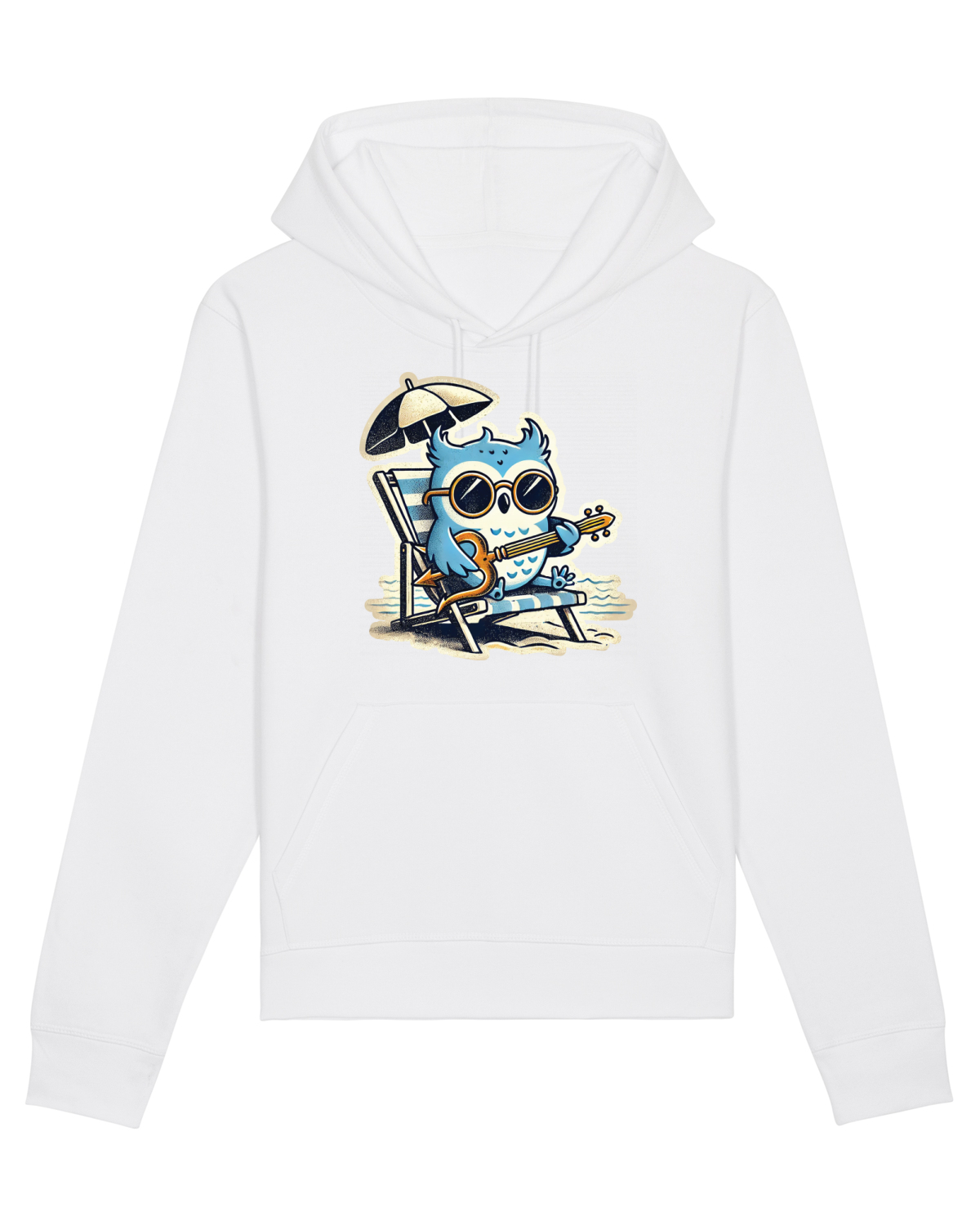 Hanorac Unisex Drummer White
