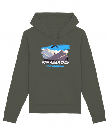 Paragliding is freedom Khaki