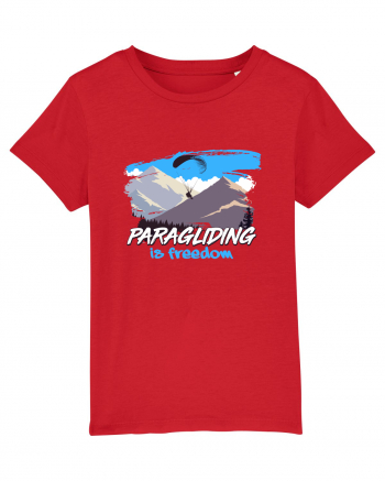 Paragliding is freedom Red