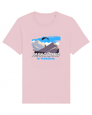 Paragliding is freedom Cotton Pink