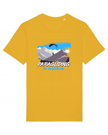 Paragliding is freedom Spectra Yellow