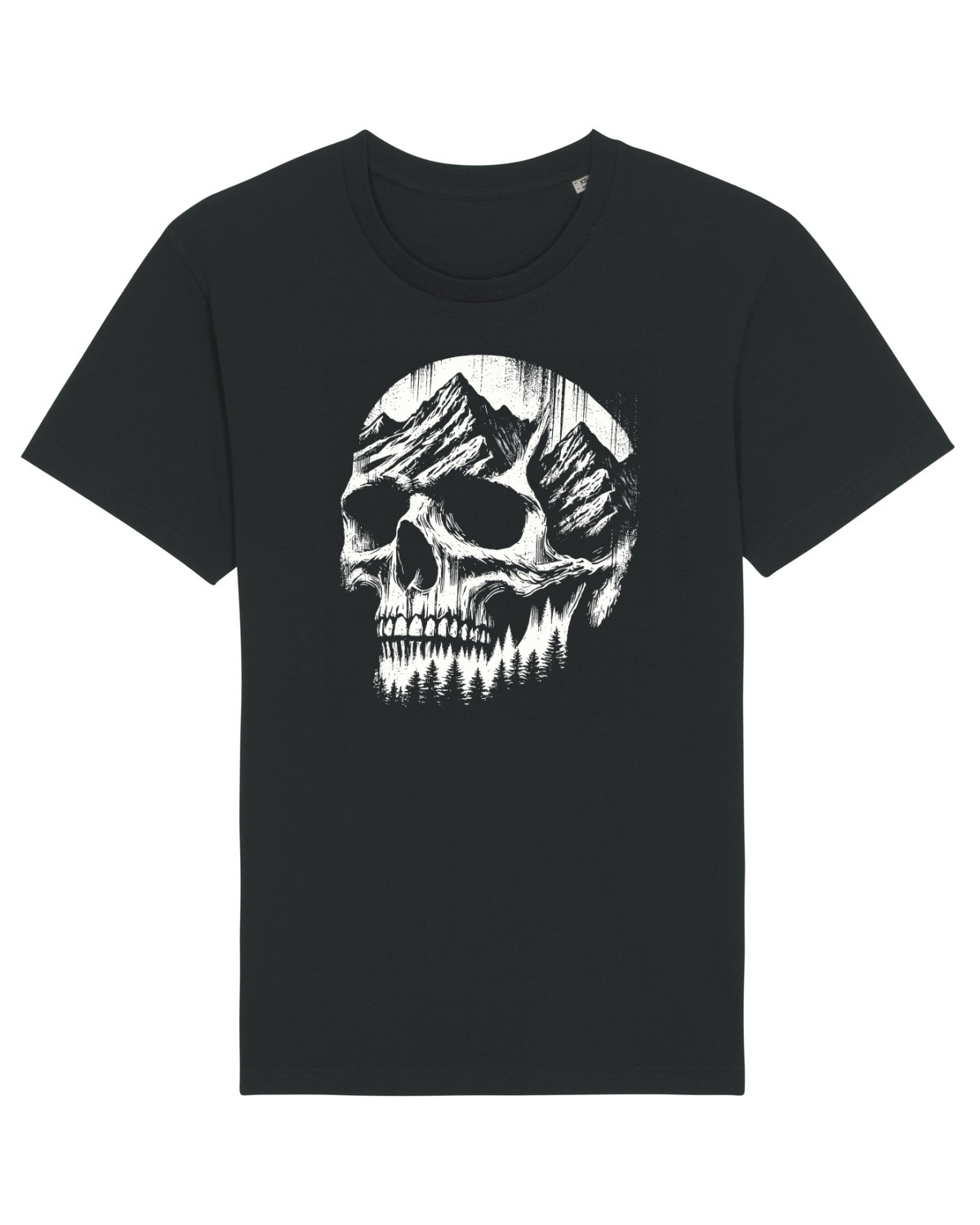Tricou mânecă scurtă Unisex Rocker Black