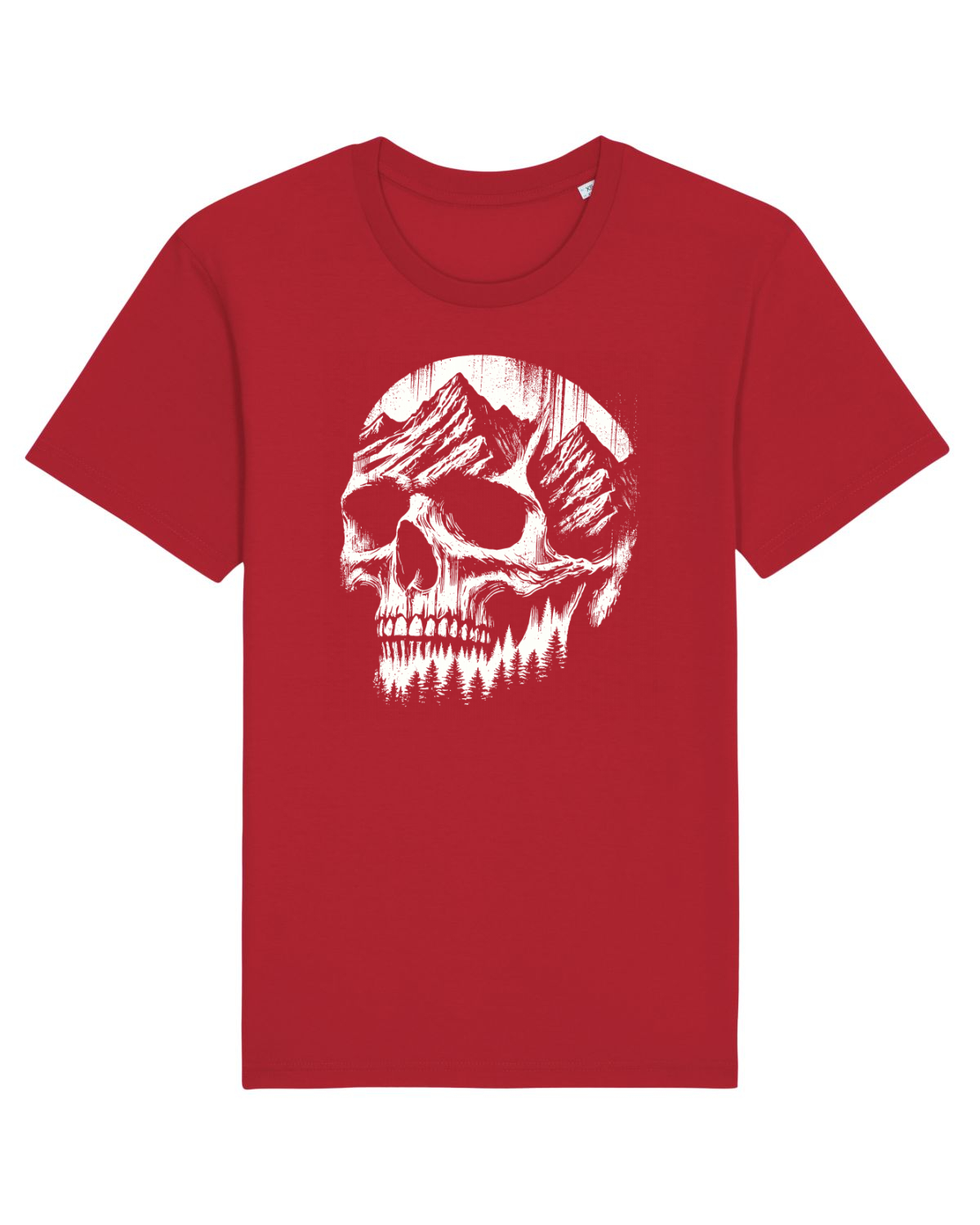 Tricou mânecă scurtă Unisex Rocker Red