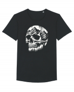 Craniu montan - bikers dream Tricou mânecă scurtă guler larg Bărbat Skater