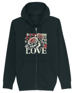 Love roses Hanorac cu fermoar Unisex Connector