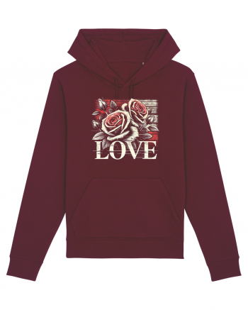 Love roses Burgundy