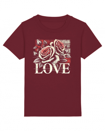 Love roses Burgundy