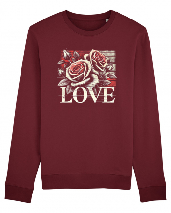 Love roses Burgundy