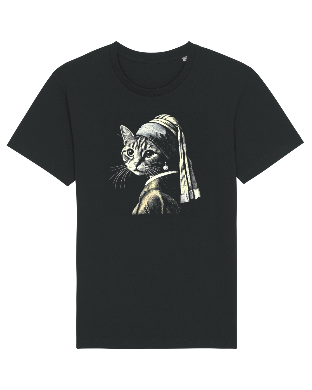 Tricou mânecă scurtă Unisex Rocker Black