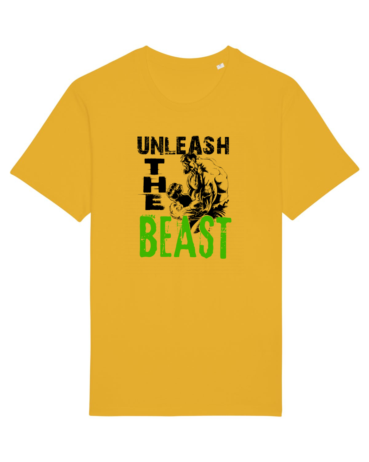 Tricou mânecă scurtă Unisex Rocker Spectra Yellow