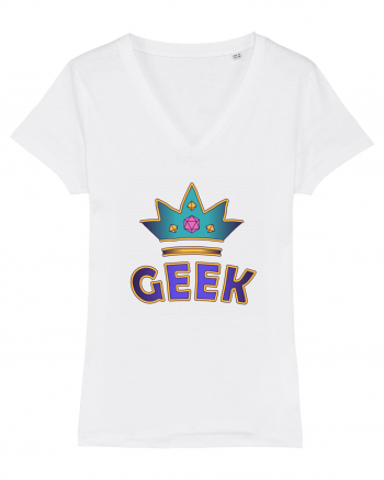 Geek Royalty White