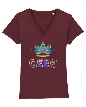 Geek Royalty Burgundy