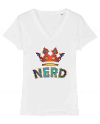 Nerd Royalty White