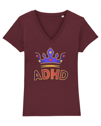 ADHD Royalty Burgundy