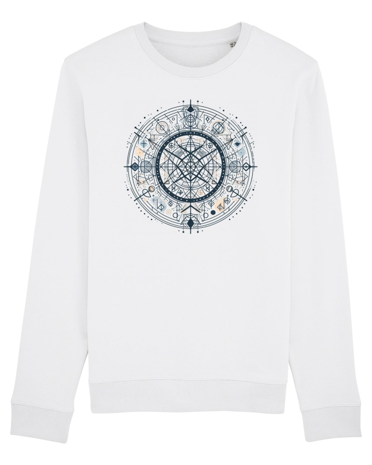 Bluză mânecă lungă Unisex Rise White