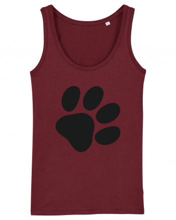 Kitty paw Burgundy