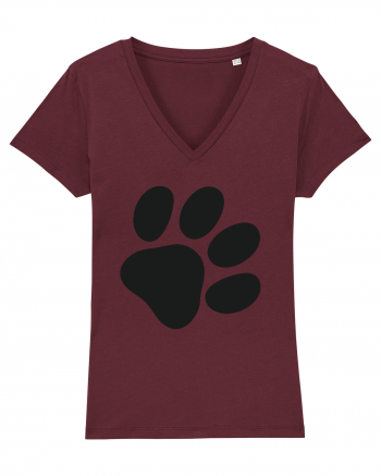 Kitty paw Burgundy