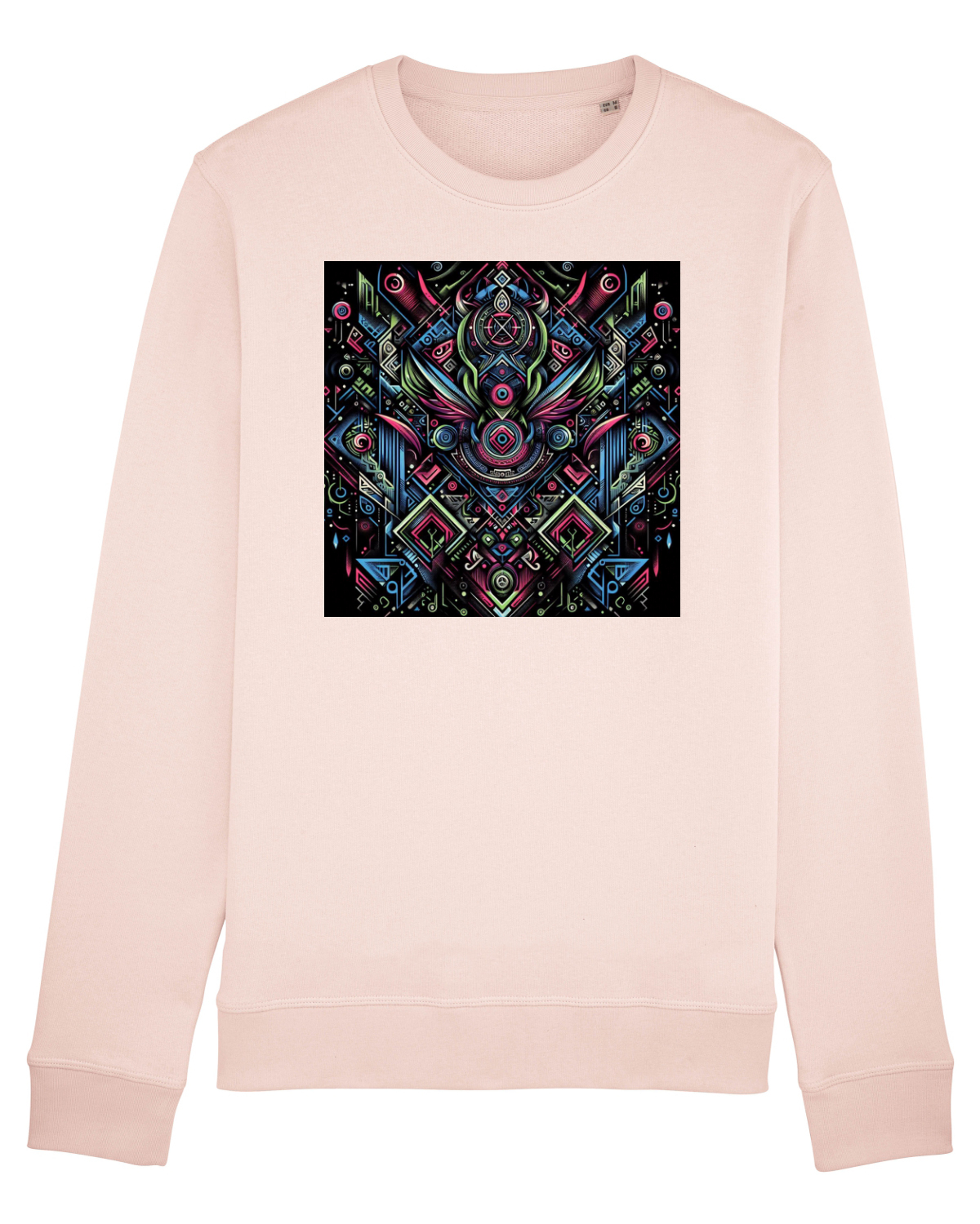Bluză mânecă lungă Unisex Rise Candy Pink