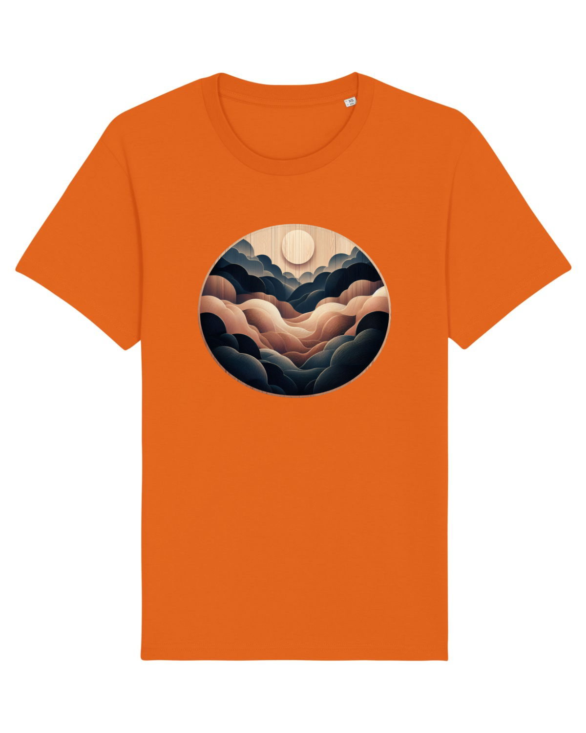 Tricou mânecă scurtă Unisex Rocker Bright Orange