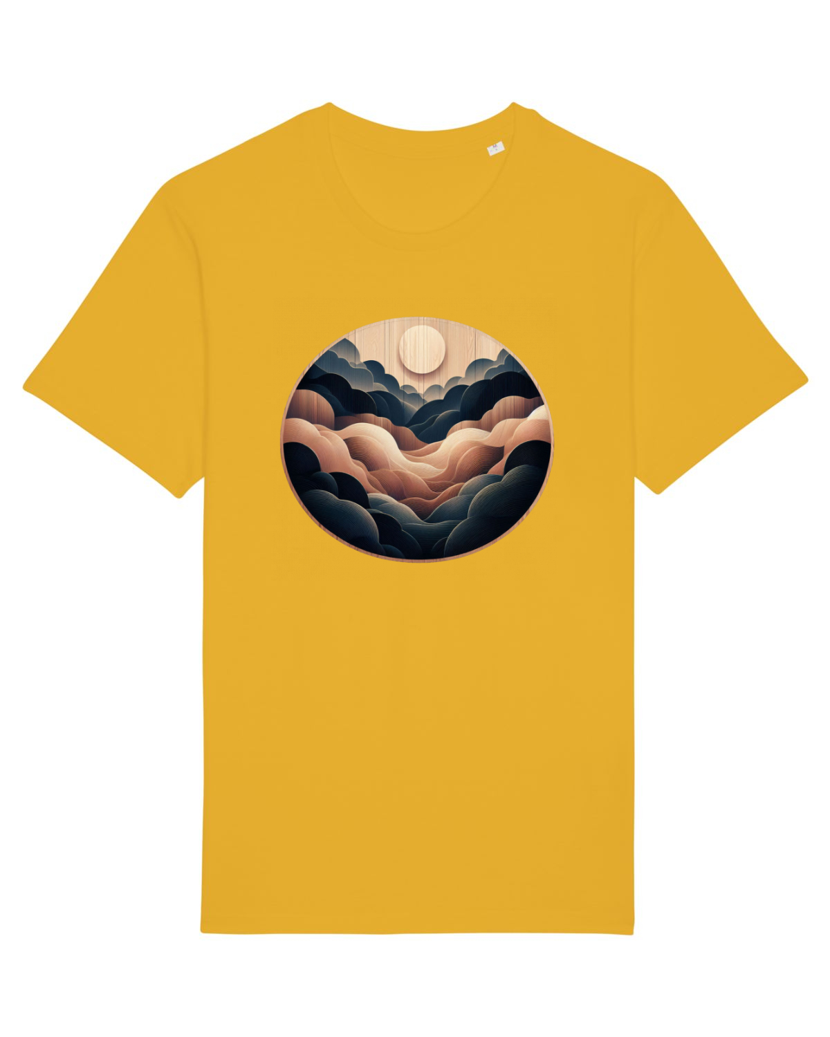 Tricou mânecă scurtă Unisex Rocker Spectra Yellow