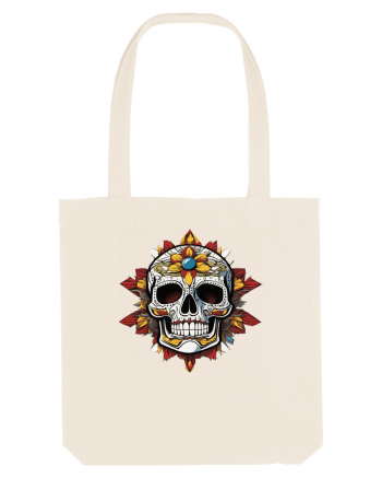 Mandala Skull Natural