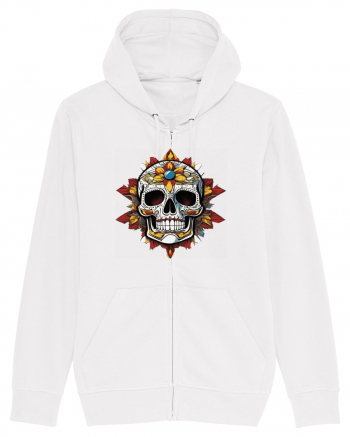 Mandala Skull White