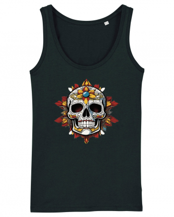 Mandala Skull Black