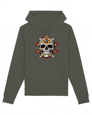 Mandala Skull Khaki