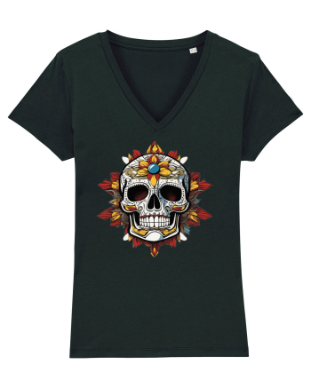 Mandala Skull Black