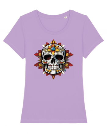 Mandala Skull Lavender Dawn